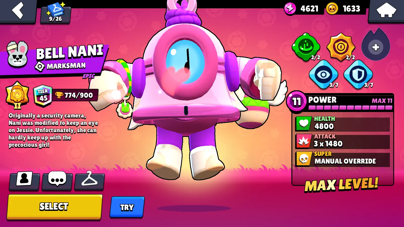 🏆21.175 TROPHY🏆 56 BRAWLERS 💫 45 SKINS 🔥INSTANT DELIVERY 🚚 SEE SCREENSHOTS 💥