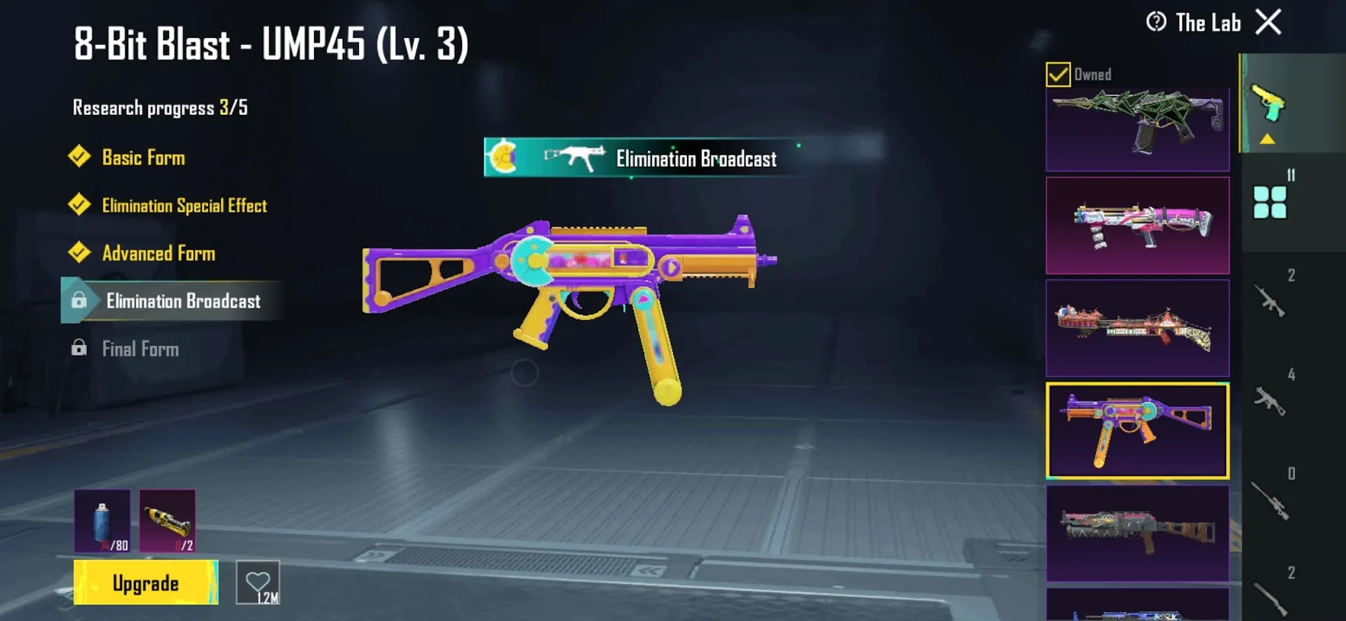 PGM542 UMP45 LV3, Mythic Sets, Bizon, RP MAX, ACE Asia, Unique Vehicle Skins 