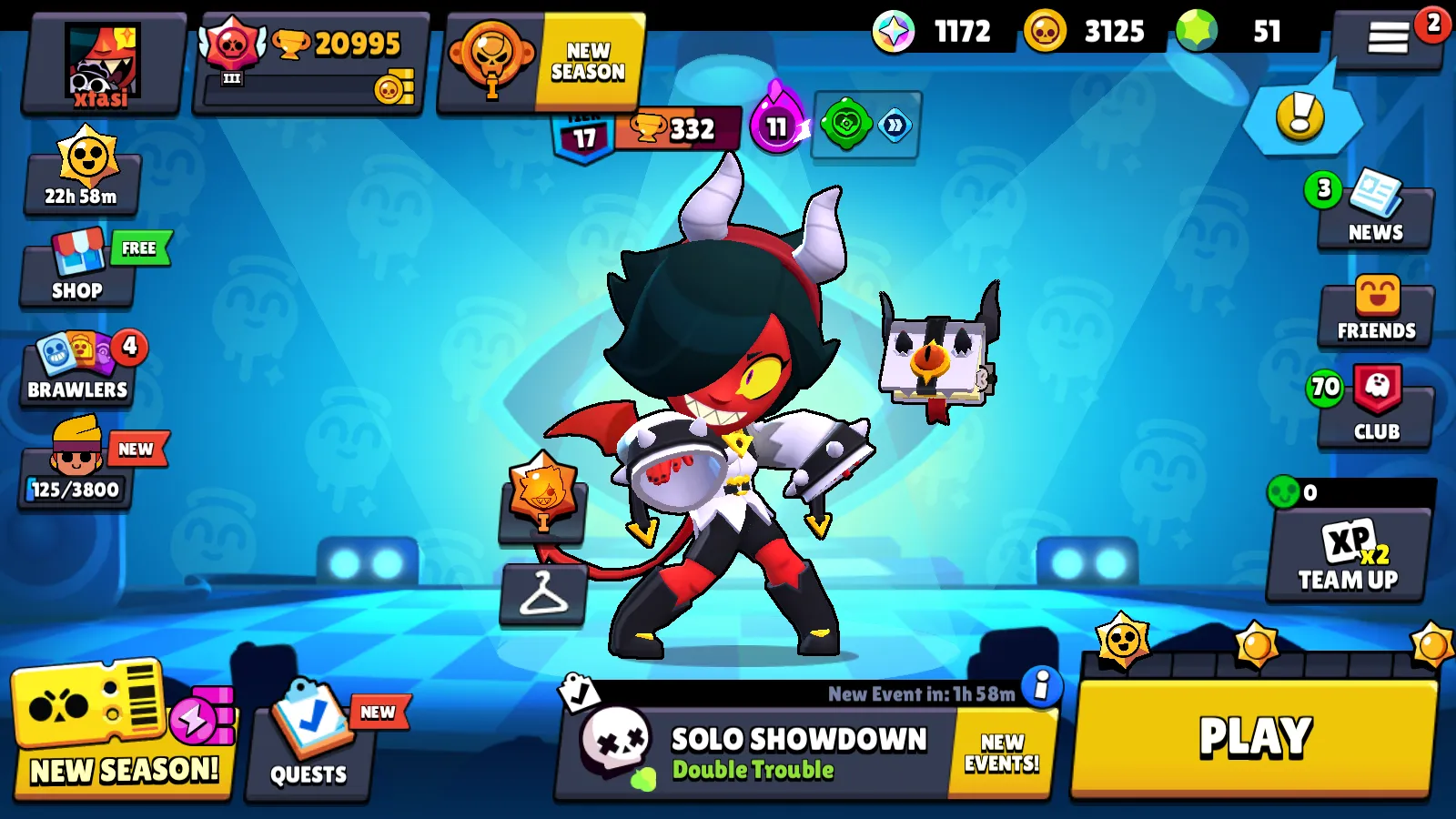 🏆20.995 TROPHY🏆 60 BRAWLERS 💫 60 SKINS 🔥INSTANT DELIVERY 🚚 SEE SCREENSHOTS 💥