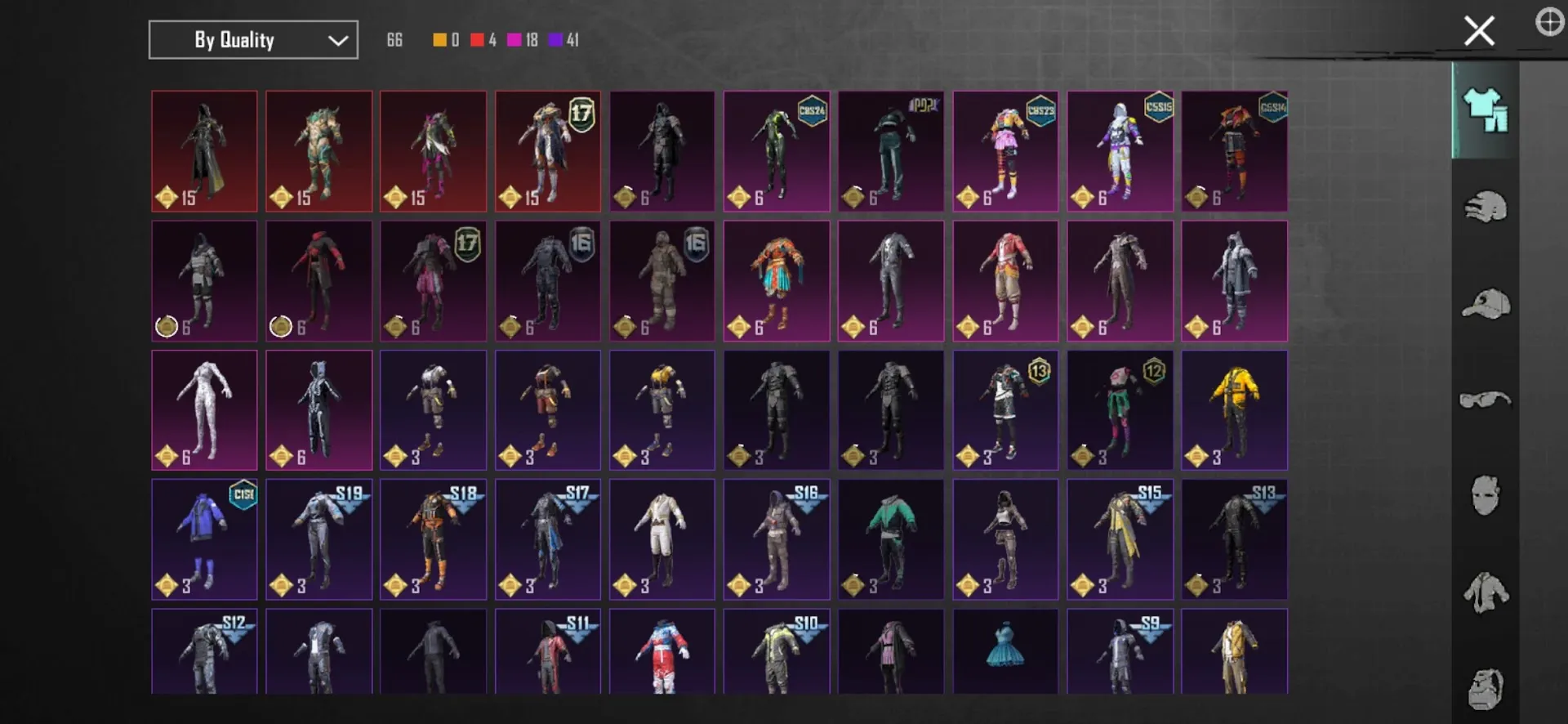 PGM529 Mythic Outfits, Glacier M416 Lvl 2, Collector Titles, Gold Car, Max Skins 