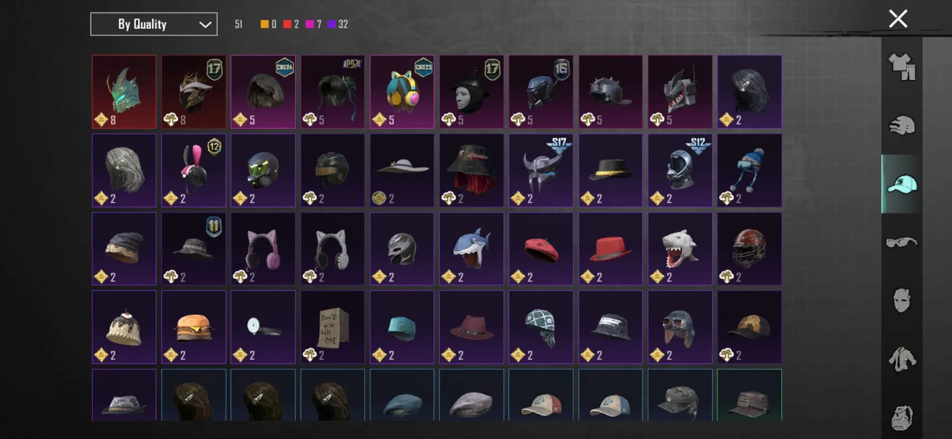 PGM529 Mythic Outfits, Glacier M416 Lvl 2, Collector Titles, Gold Car, Max Skins 