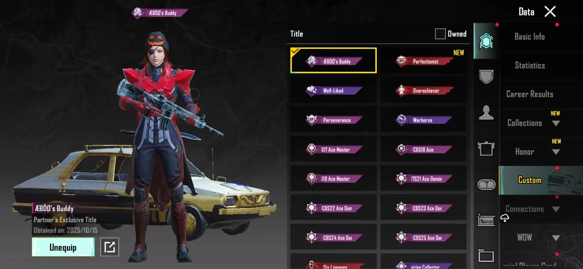 PGM530 Field Commander AWM, Glacier M416, 8-bit Unicorn M762, Dazzling Sea Parachute, Ace 15, Max Royale Passes, Rich Outfits & Hats