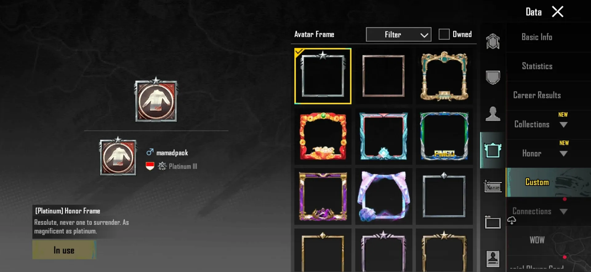 PGM547 Glacier Lvl 2, M762 Lvl 4, Thompson Lvl 1, MK47 Lvl 1, Collector Title, Pilot Suit Full Set 