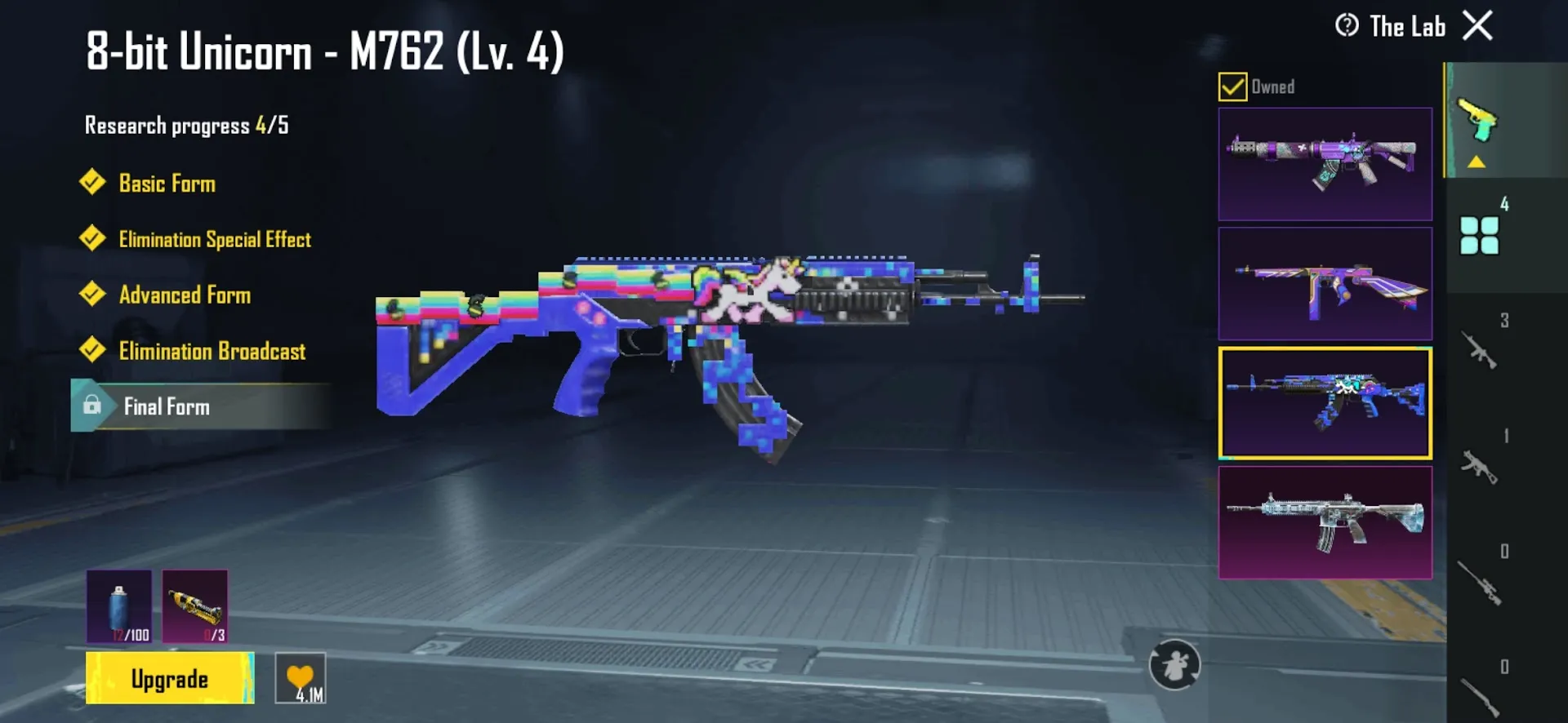 PGM547 Glacier Lvl 2, M762 Lvl 4, Thompson Lvl 1, MK47 Lvl 1, Collector Title, Pilot Suit Full Set 