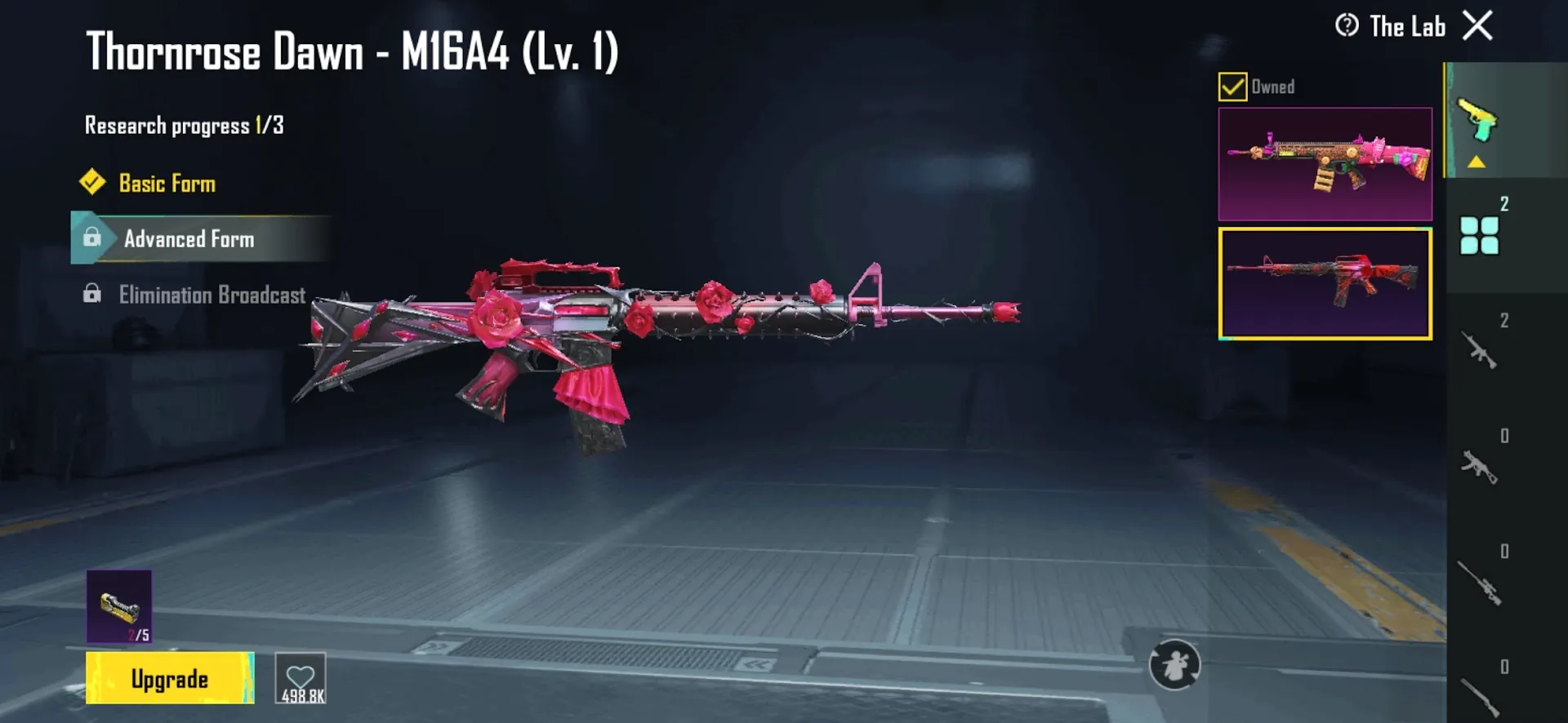 PGM538 Collector Suit, Eerie Doll Avatar Frame, Chow Blaster SCAR-L, Thornrose Dawn M16A4, Jungle Prey Parachute, Multiple Mythic Outfits & Weapon Skins 