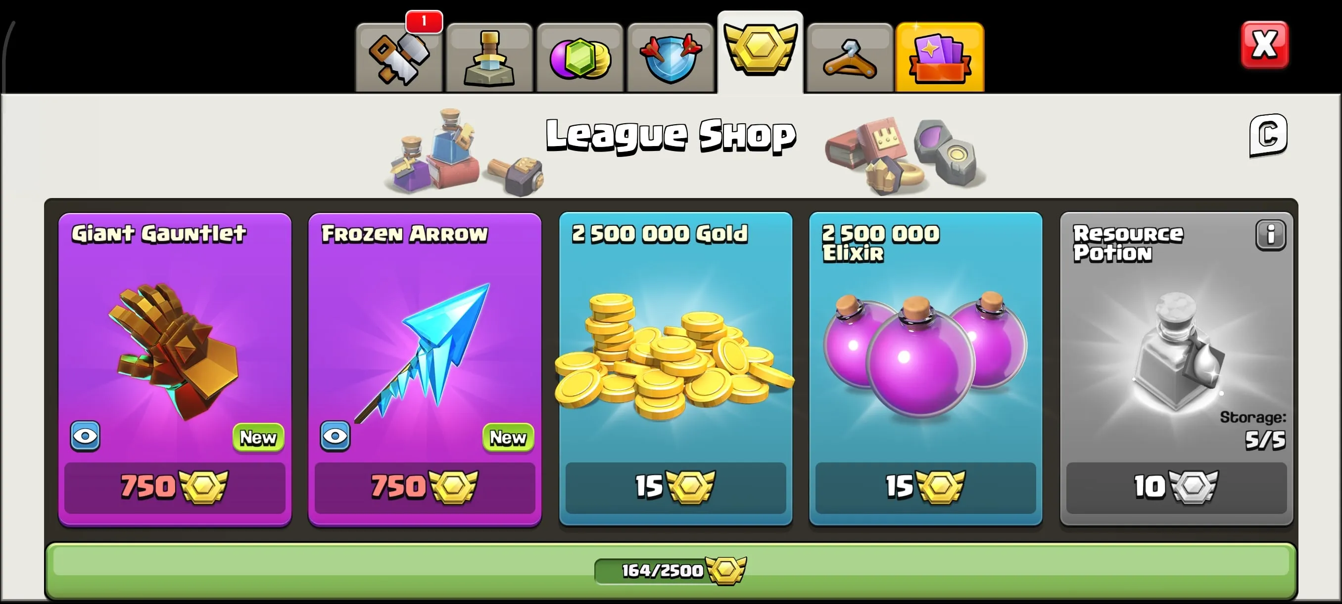 COC170 Goblin Queen Gold + Warrior Champion Gold Skins, TH15 Semi Max, Strong Heroes Pets Equipment