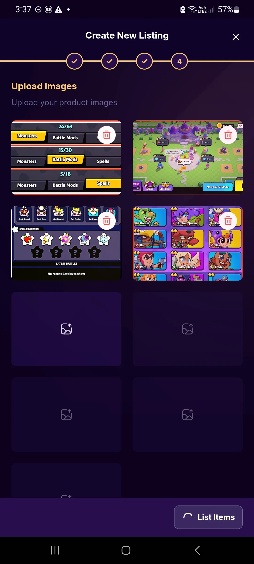 💥50% OFF SALE💥♨️ SQUAD JOURNEY LEVEL 39 😍 XP LEVEL 12 ⚡18 SQUADS 💢 24 EMOTES 🔺15 BATTLE MODES ❄️ 25 MONSTERS⭐ 5 SPELLS ✳️ 3 SQUAD 1 STAR ✨15 SQUAD 2 STAR 🌠 SAFE N SECURE ✳️ FAST DELIVERY🚚 #KB