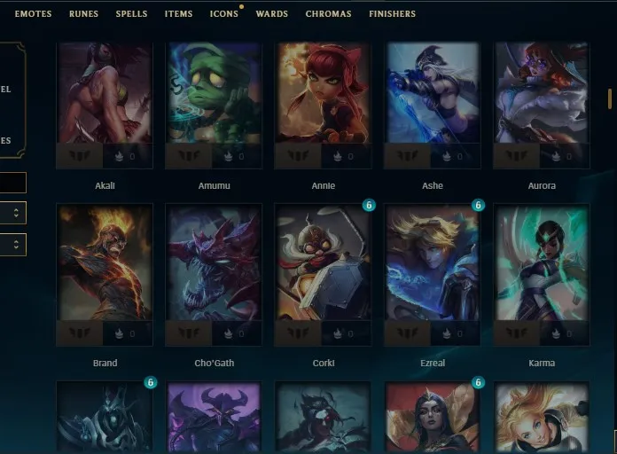 NA S16 Platinum 2 S14 Plaitnum 2 | Emerald 1 MMR | Champs: 39 | BE: 17.5K | K/DA Akali & Project VI  | Honor lvl 3 | #59