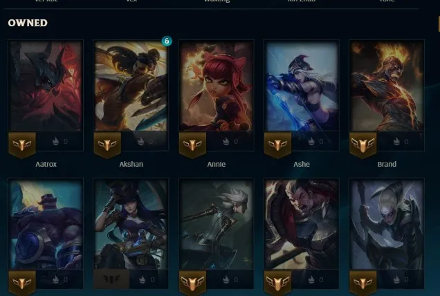 EUNE S14 Emerald 4 S16 Gold 1 | Champs: 48 | RP: 305 | 3 Skins + 14 Skin Shards | Honor lvl 3 | #24