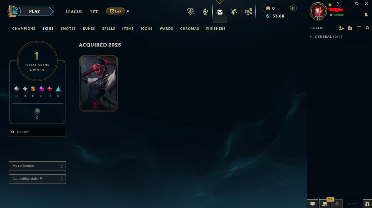 Euw smurf account - 33.6K Blue Essence 💰 - handleveled ✋-