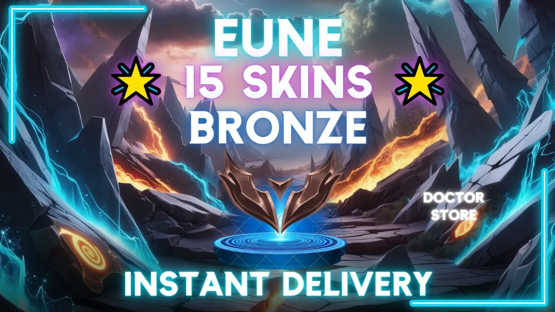 【EUNE】🔥 BRONZE ✅ 15 SKINS ✅ PRESTIGE KATARINA SKIN ✅ 35 CHAMPIONS ❤️ SAFE ACCOUNT ❤️ TRUSTED SELLER ❤️