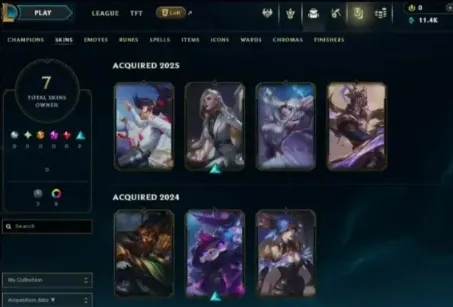 【NA】NEW SPLIT ✅ BRONZE 🏆 7 SKINS ✅ 35 CHAMPIONS ❤️ SAFE ACCOUNT ❤️