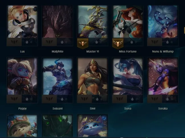 EUNE High Quality Safe S14 Iron 4 S16 Iron 1 0 LP Hardstuck| BE:36100| 0% WR Low MMR | Honor lvl 3 | #19