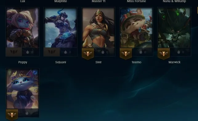 NA High Quality Safe S14 Iron 4 S16 Iron 1 0 LP Hardstuck| BE:38500| 0% WR Low MMR | Honor lvl 3 | #29