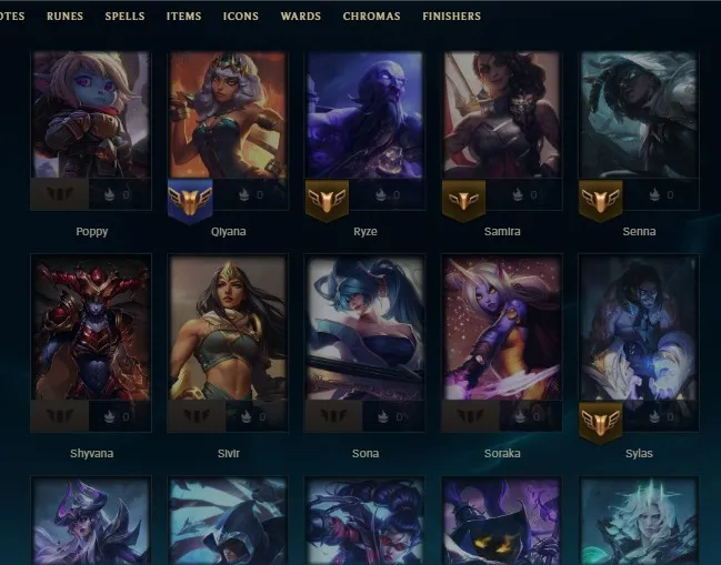 EUW S15 Emerald 2 63% WR | Champs: 51 | BE: 20K | Skins: 6 | Diamond 4 MMR smurf | Honor Lvl 4 | #1