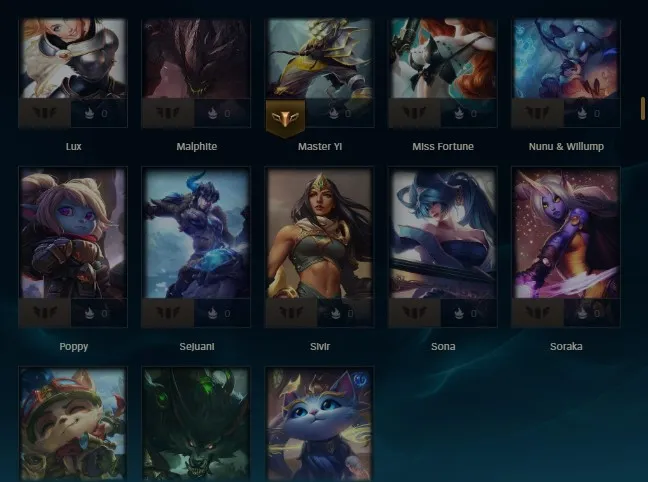 EUNE High Quality Safe S14 Iron 4 S16 Iron 1 0 LP Hardstuck| BE:33300| 0% WR Low MMR | Honor lvl 3 | #22