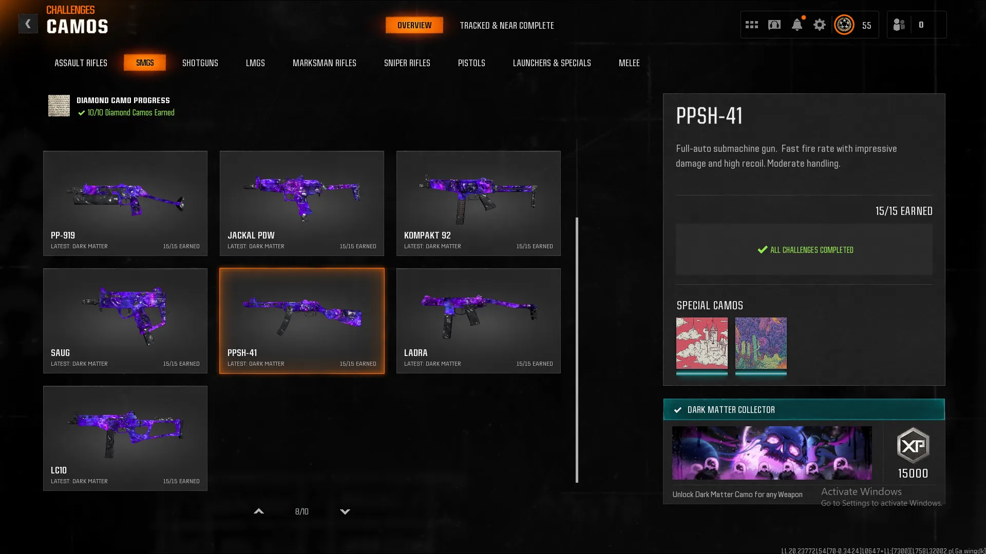 📀 BO6/WZ4 Dark Matter Account 🔥 | 33x META Weapons 💥 | 500+ Camo Unlocks 🎨 | 18 Operators 👤 | 50 Ranked Wins 🏆 | Level 55+ 📊 | Full Access ✅ | Your Ultimate Loadout 