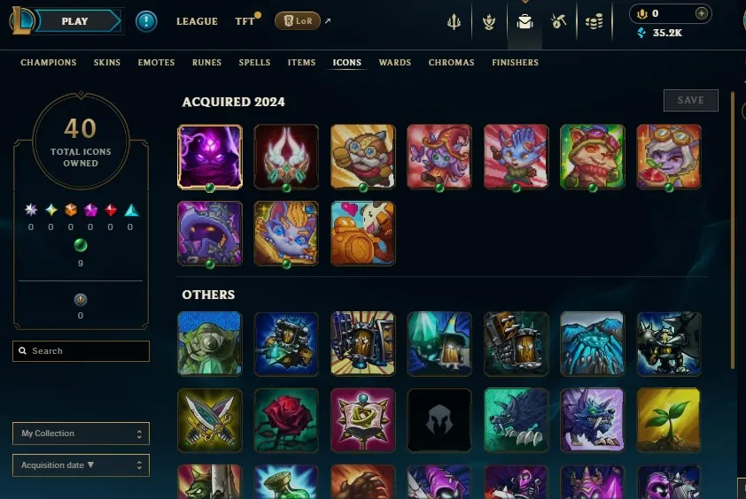 EUW High Quality Safe S14 Iron 4 S16 Iron 1 0 LP Hardstuck| BE:35200| 0% WR Low MMR | Honor lvl 3 | #36