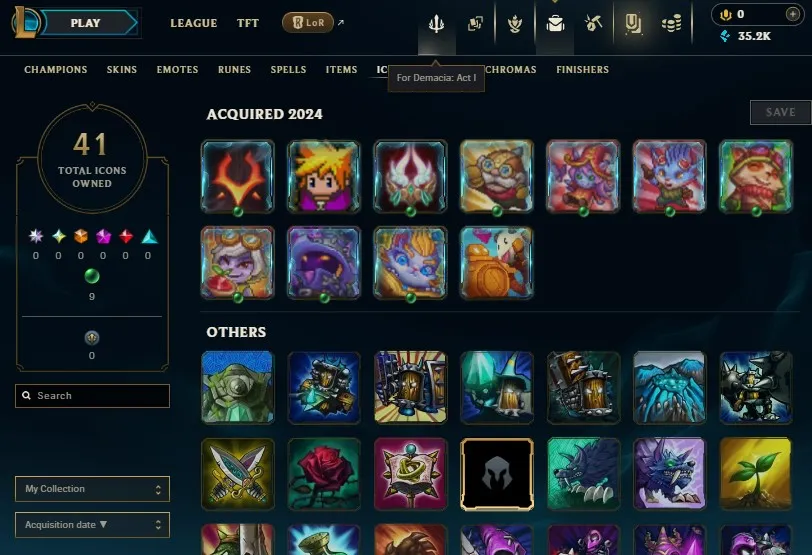 EUW High Quality Safe S16 Iron 1 S14 Iron 4 0 LP Hardstuck| BE:35.2K | Heavenscale Kai'sa & Badlands Baron Rumble | #112