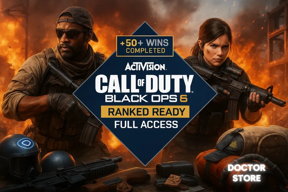 【BO6】🎩 50 Wins 💎 Ranked Ready 🚀 PSN/XBOX/PC 🛡️ Clean Secure ✉️ Full Details ✅ INSTANT DELIVERY