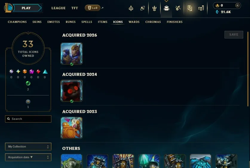 EUW S16 Silver 4 S14 Platinum 3 | BE: 21.6K | Coven Lissandra & Cosmic Lux | Honor lvl 3 | #85