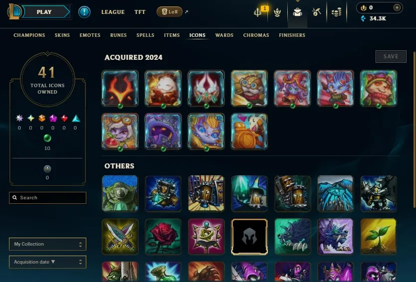 EUW High Quality Safe S14 Iron 4 S16 Iron 1 Hardstuck| BE:34300| Corporate Mundo & Cosmic Lux | Honor lvl 3 | #34