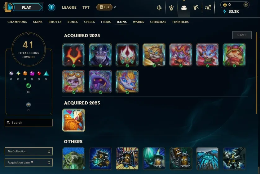 EUNE High Quality Safe S14 Iron 4 S16 Iron 1 0 LP Hardstuck| BE:33300| 0% WR Low MMR | Honor lvl 3 | #22