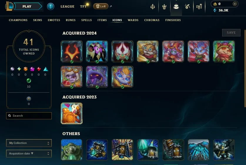 EUNE High Quality Safe S14 Iron 4 S16 Iron 1 0 LP Hardstuck| BE:36300| 0% WR Low MMR | Honor lvl 3 | #23