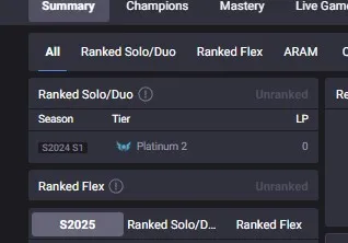 EUW S14 Platinum 2 S16 Silver 4 | Champs: 27 | Demacia Vice Lucian & Ocean Song Seraphine | Honor lvl 3 | #55