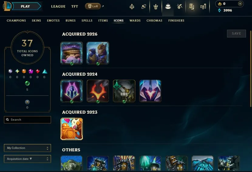 NA S16 Bronze 1 S14 Bronze 4 | Champs: 35 | High Noon Yone & Dragon Fist Lee Sin | Honor lvl 3 | #58