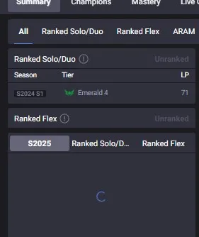 EUW S16 Gold 3 S14 Emerald 4 | Champs: 20 | BE: 17.4K | Platinum 2 MMR | Honor lvl 3 | #86
