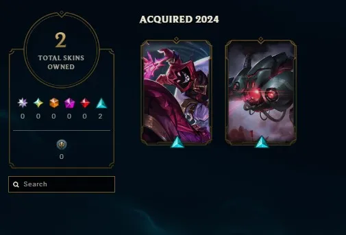 EUW S15 Iron 2 | Champs: 47 | BE: 9384 | Soul Fighter Shaco | Season 14 S2 Iron 4 | Honor lvl 3 | #3