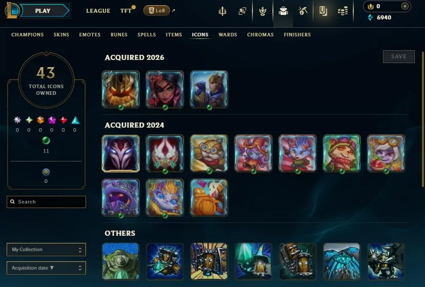 EUW S16 Silver 1 S14 Gold 2 | Champs: 30 | Fearie Court Ezreal & Battle Queen Rell | Honor lvl 3 | #64