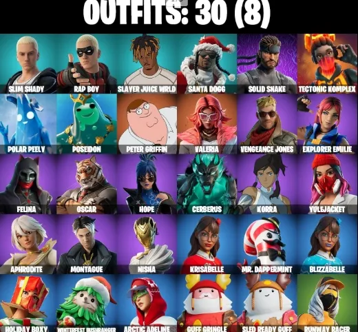 🎮PC/PSN/XBOX🎮 30 SKINS ✅ FULL ACCESS ✉️