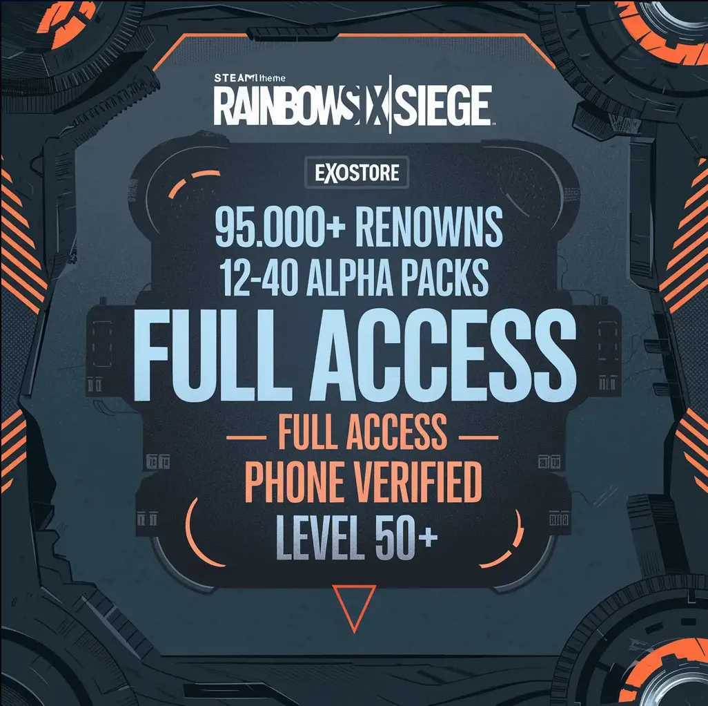 ❄️Level 50 [STEAM]🚀Mobile Verified🚀[90K - 150K Renowns]⭐️12-40 Alpha Packs ✅️Ranked Ready ✅️+20-40 Operators✅️ Full Access✅️30-50+ Hours Played✅️Hand Smurf