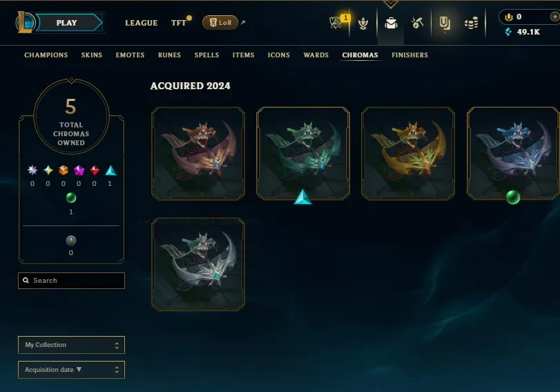 EUW S15 Platinum 4 | Champs: 34 | BE: 49 100 | ForeSeen Yasuo | Skins: 3 | Honor lvl 3 | #4