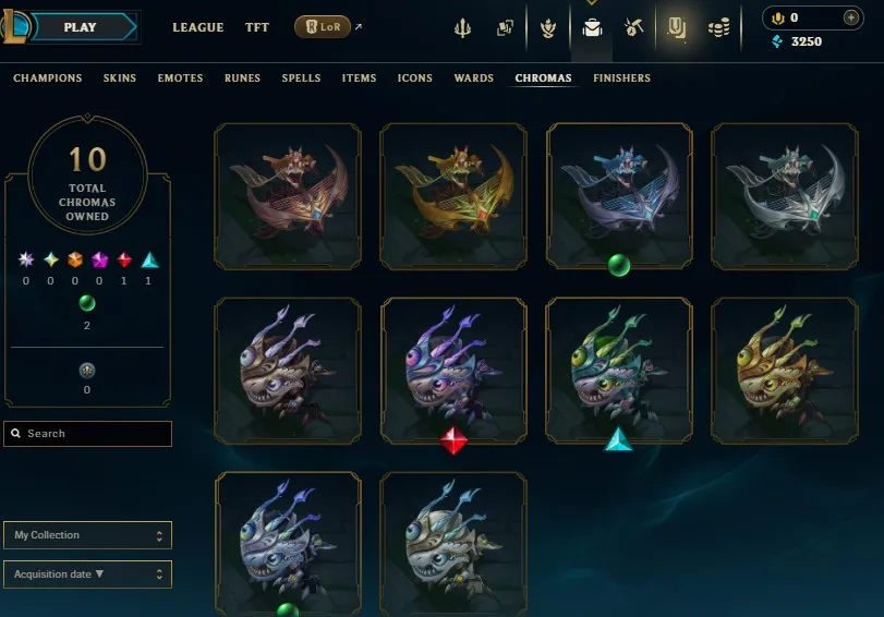 EUW S16 Gold 4 S14 Platinum 2 | Champs: 36 | Star Guardian Jinx & Storm Dragon Lee Sin | Skins: 13 | Honor lvl 3 | #88