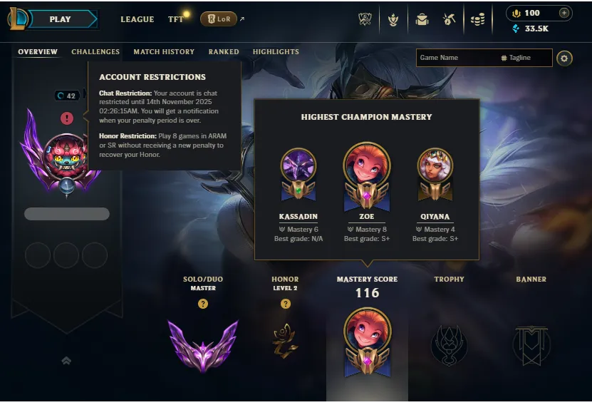 š„Master 66%WR Handleveledš33K BE 8Skins + LOOTšUnverified Emailā
Lifetime Ownership Guarantee - Never Taken BackāļøRecovery info included