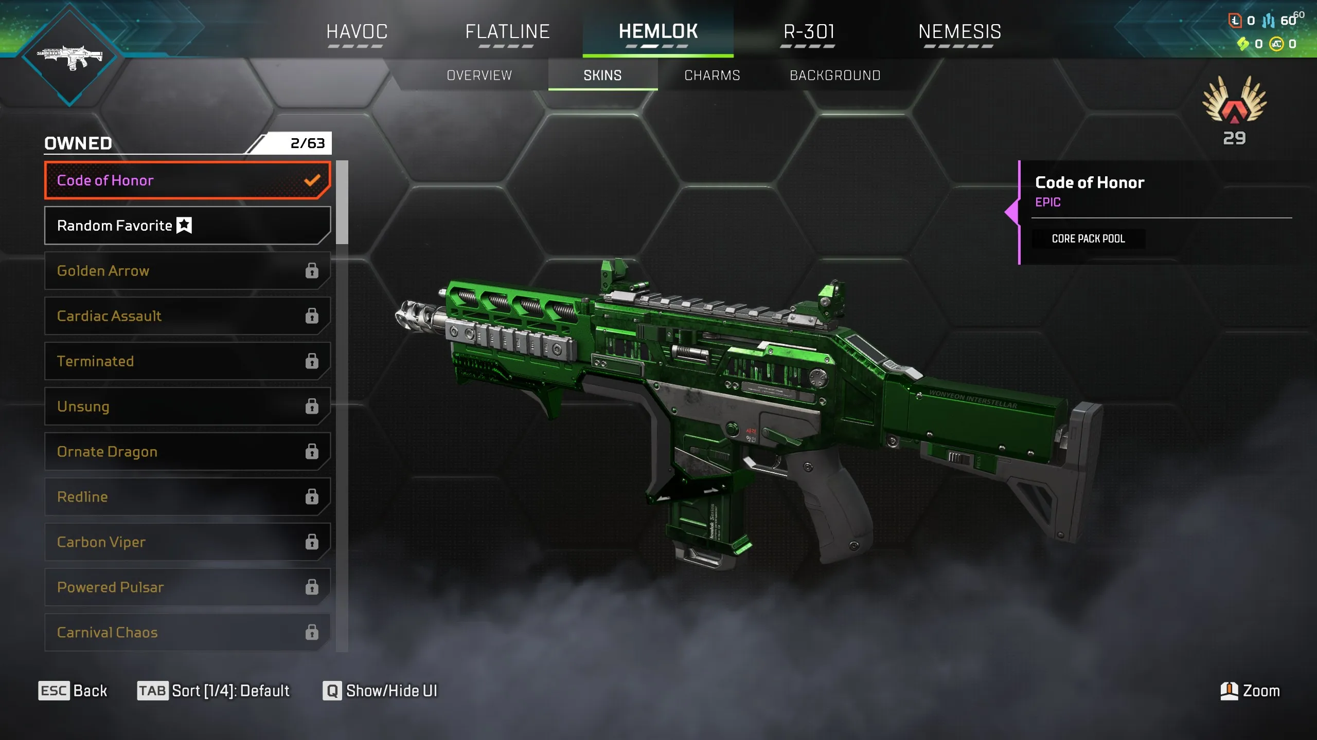 AP695 Silver 22 Bloodhound Relic Heirloom + 7 Legends + Trial by Fire Wingman P2020 Wild West G7 Scout Code of Honor Hemlok RE-45 Factory Issue + Gibraltar Cleanser Wraith 