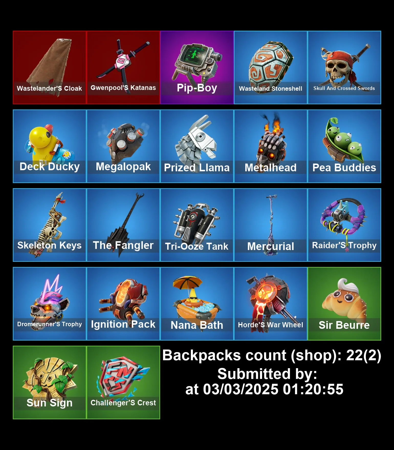 [PC/PS4-5/XBOX] 12 Skins | Chewbacca | T-60 Power Armor | Rust | Megalo Don | Pea Body | Brite Raider | Sgt.Sigil | Waste Lander Dummy | Full Email Access