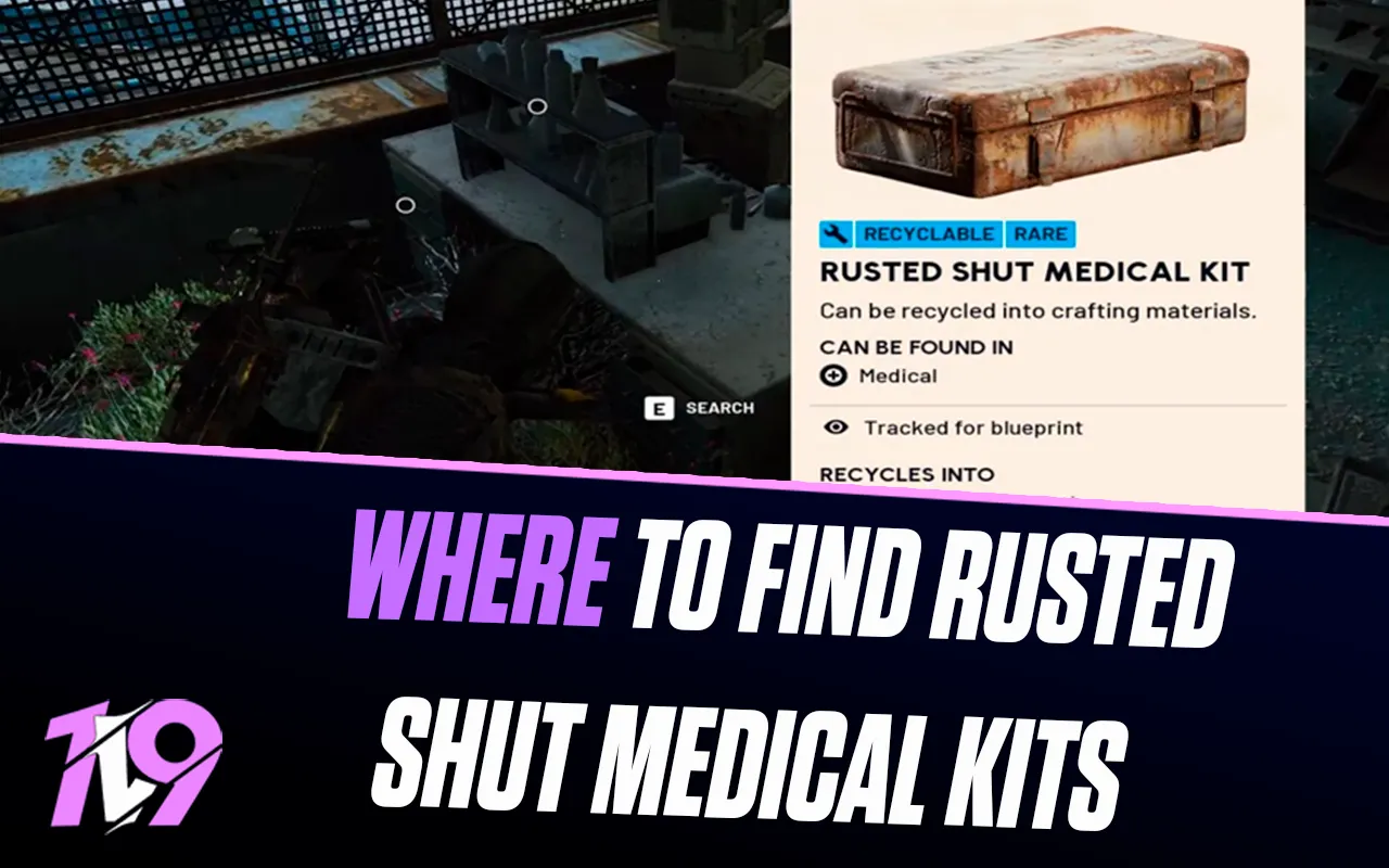Where To Find Rusted Shut Medical Kits In Arc Raiders | 1v9