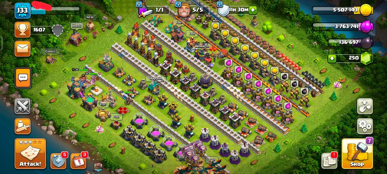 TH14 ⚔️ 1882 RAID ND 1392 CWL MEDALS ⚔️ HERO'S 46-66-36-10 ⚔️ SPIKEY BALL EQUIPMENT ⚔️ PIXEL KING ⚔️ LVL 133 ⚔️ CHEAP PRICE ⚔️ SAFE AND SECURED ⚔️ INSTANT DELIVERY 🚚