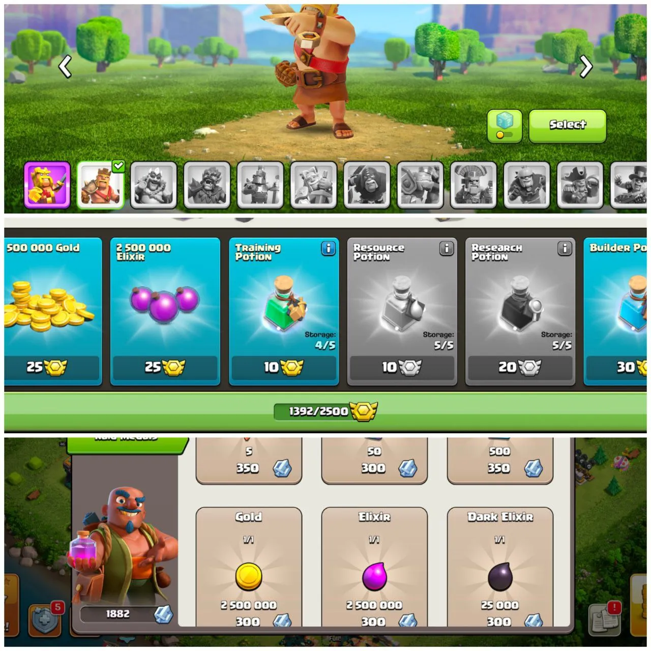 TH14 ⚔️ 1882 RAID ND 1392 CWL MEDALS ⚔️ HERO'S 46-66-36-10 ⚔️ SPIKEY BALL EQUIPMENT ⚔️ PIXEL KING ⚔️ LVL 133 ⚔️ CHEAP PRICE ⚔️ SAFE AND SECURED ⚔️ INSTANT DELIVERY 🚚