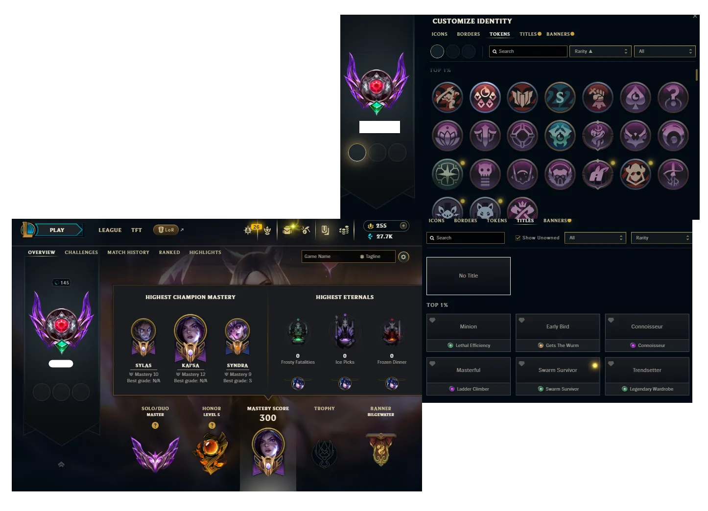 RIOT ACCOUNT!💥LVL143 Master 400LP Handleveled🐦‍🔥1348 Skins - Pax Sivir, Black Alistar & All Rare Skins✅Full Ownership Transfer - Never Taken Back