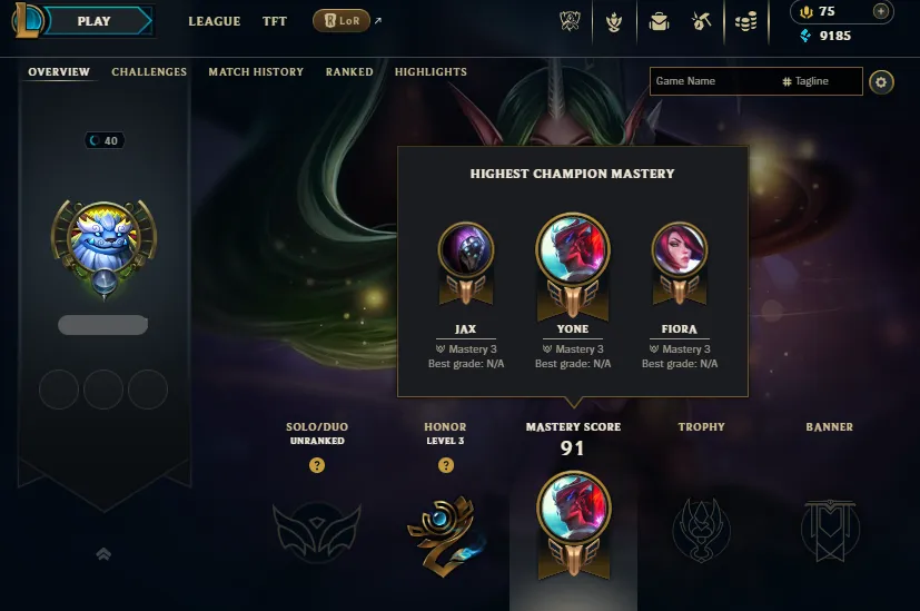 S13-2 Diamond 2 69%WR Decay🔥Now Unranked Handleveled⭐Name Changeable✅Lifetime Ownership Guarantee - Never Taken Back✔️Recovery info included