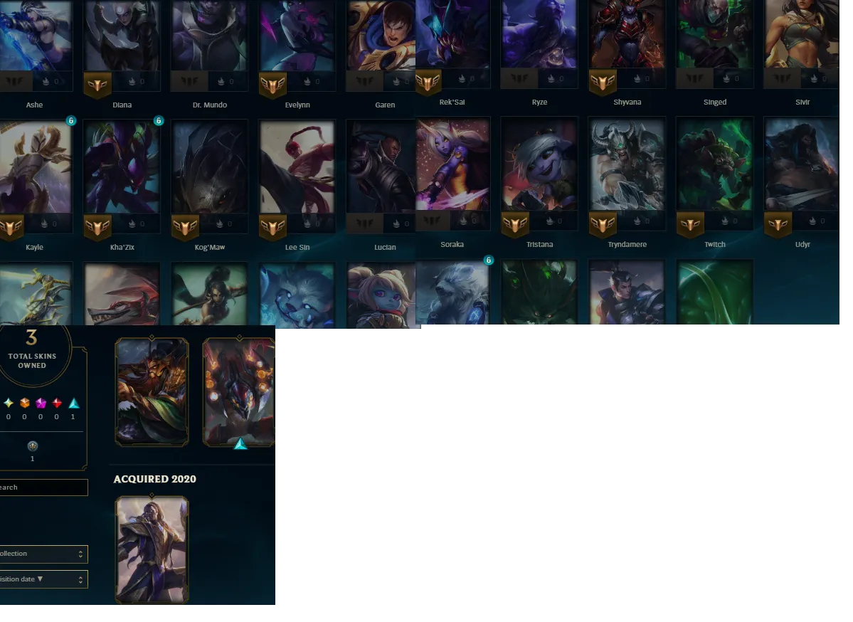 🔥Gold 2 41LP 90%WR Handleveled💎29Champs 3Skins⭐Name Changeable✅Lifetime Ownership Guarantee - Never Taken Back