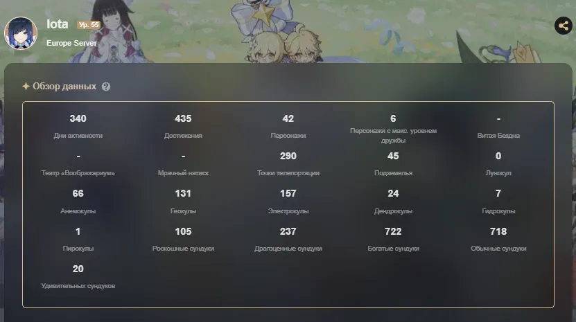 GI1305 42 Characters 11 Legendary 1 Legendary Bow Skyward Harp Prime Wings