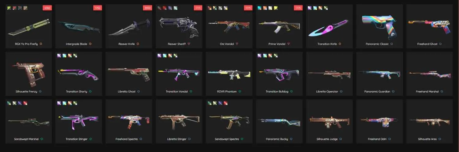 🌍 EU/TURK – RGX 11z Pro Firefly 🔥, Reaver Knife 🔪, Oni & Prime Vandal 🎯 | Email Changeable 📧