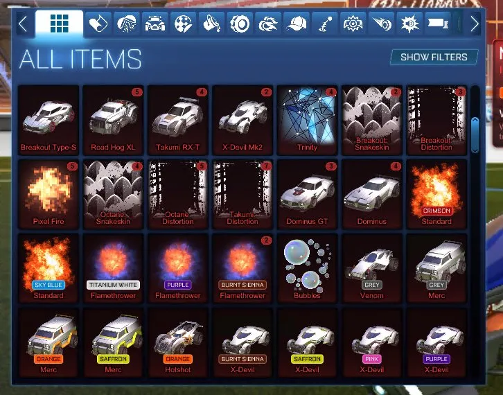 STOCK501 //Titanium White Octane Fennec 48 Black Markets Dissolver Heatwave Dueling Dragons