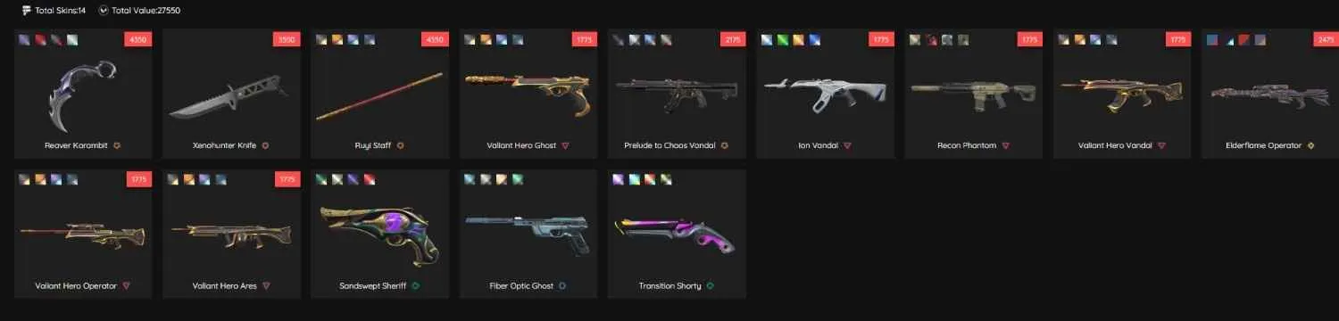 🌍 EU/TURK | 🔪 Reaver • 🟢 Xenohunter • 🐉 Elderflame • 🟡 Valiant Hero Collection | 📧 Email Changeable